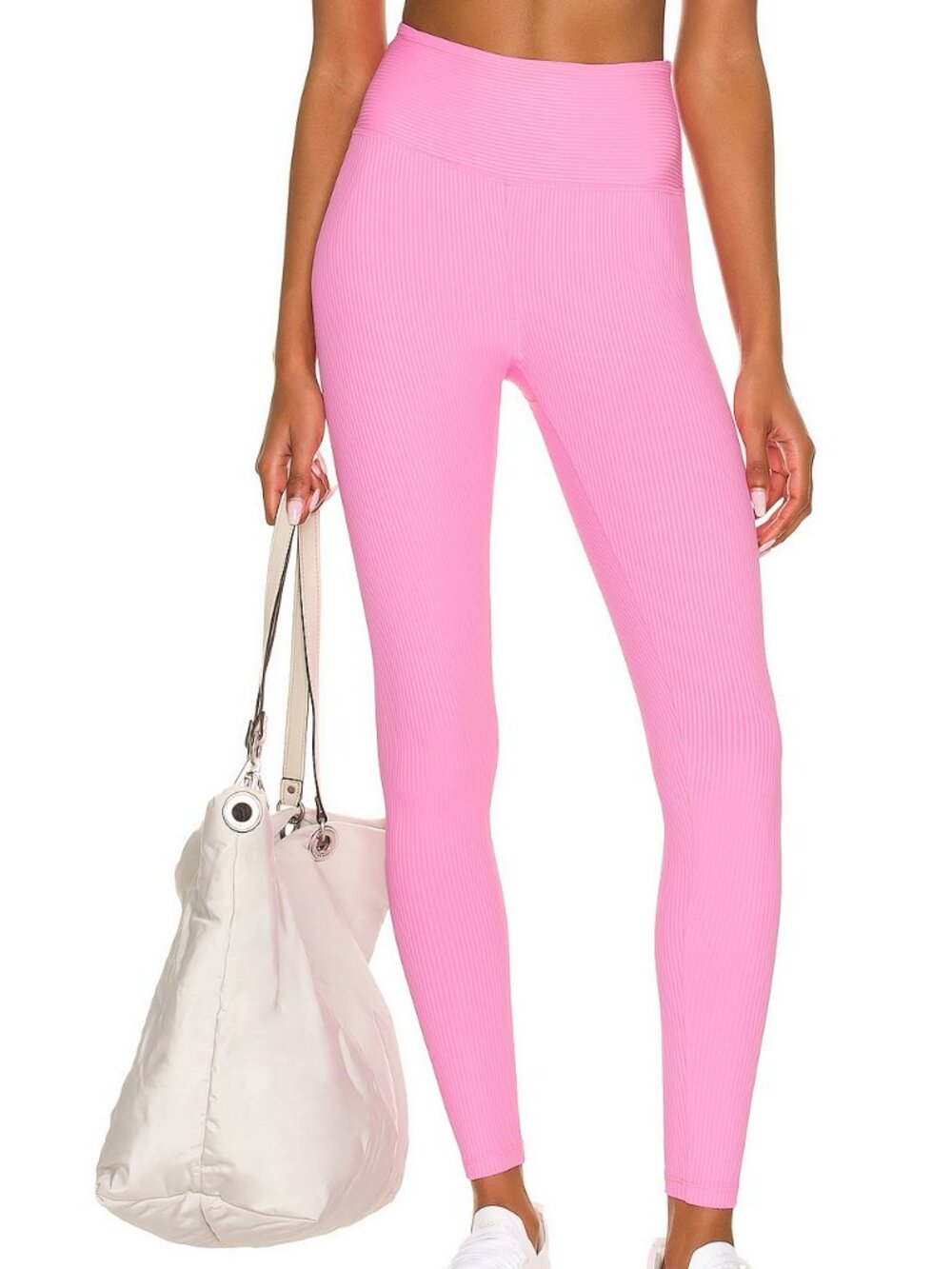 YEAR OF OURS Ribbed High High Pink Leggings size Medium